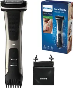 Trimer za tijelo Philips Bodygroom Series 7000 BG7025/15, crno-sivi