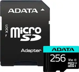 Premier Pro 256 GB microSDXC (UHS-I U3, Class 10, V30, A2)