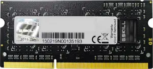 G.Skill SQ 8GB DDR3 SO-DIMM 8GBSQ 1333 C9