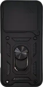 MM TPU HONOR 400 - ANTI-SHOCK WITH RING crna