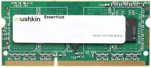 Memorija SO DIMM PC-12800, 4 GB, MUSHKIN Essentials, 992037, DDR3 1600MHz