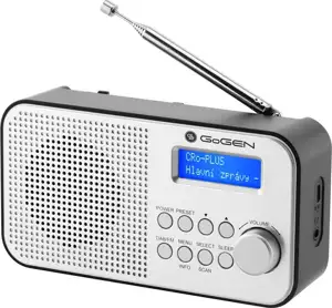 Gogen radio DAB+ DAB 300 srebrni GOGDAB300N