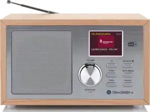 Gogen radio DAB+ DAB 620 BT natural GOGDAB620BTCS