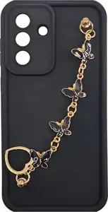 MM TPU SAM GALAXY A36 SILICONE CANDY WRIST STRAP Bl Butterfly