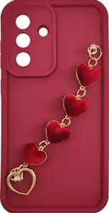 MM TPU SAM GALAXY A36 SILICONE CANDY WRIST STRAP R Heart