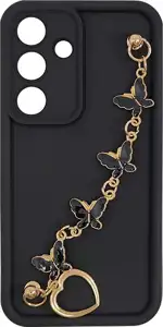 MM TPU SAM GALAXY S24/S25 - SILICONE CANDY WRIST STRAP Bl Butterfly