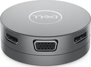 HUB Dell Mobile Adapter DA310 470-AEUP 2xUSB3.1/HDMI/VGA/DisplayPort/USB-C/Ethernet passiv Grey