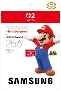 Nintendo Switch 2 microSD Express Card 256 GB (im Mario-Design)