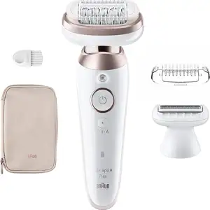 Epilator Braun Silk-épil 9-030 SensoSmart, bijelo/roza-zlatni