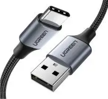 UGREEN USB-C (M) na USB-A (M) pleteni kabel MFi, 1m