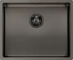 Sudoper Reginox Miami 50x40 gun metal