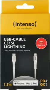 Intenso USB-C to Lightning cable C315L, 1.5M