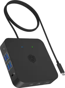 ICYBOX IB-DK4090-C USB Type-C 12V1 Laptop Station with 100W PD