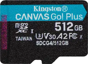 MEM SD MICRO 512GB Canvas Go! Plus SDCG4/512GBSP