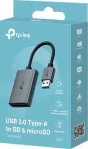TP-Link UA430 card reader USB 3.2 Gen 1 (3.1 Gen 1) Type-C Grey