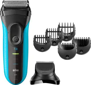 Trimer za bradu Braun 3010BT, crno-plavi