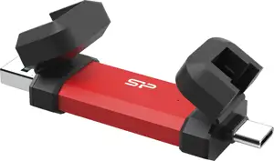 Silicon Power DS72 USB flash drive 1 TB USB Type-A / USB Type-C 3.2 Gen 2 (3.1 Gen 2) Red