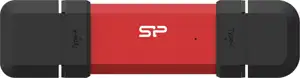 Silicon Power DS72 USB flash drive 500 GB USB Type-A / USB Type-C 3.2 Gen 2 (3.1 Gen 2) Red