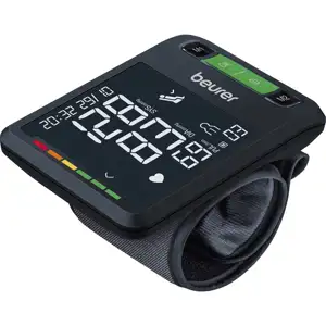 Tlakomjer za zapešće Beurer BC 87, crni, Bluetooth