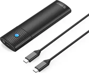 Case ext. for M.2 NVMe 2230-2280 to USB 3.2 Gen2 Type-C, aluminium, black, ORICO PWM2-G2