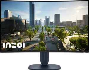 Monitor Alienware 32 Gaming Monitor AW3225DM Curved, 2560x1440, QHD, 180Hz, VA Antiglare, 16:9, 3000:1, 400 cd/m2, AMD FreeSync + VESA, 4ms/2ms/1ms, 178/178, DP, 2x HDMI, 2xUSB-A, USB-B, Tilt, Height 