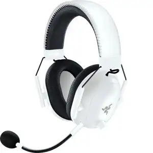 Slušalice Razer BlackShark V2 Pro, za PlayStation, bežične, 2.4 GHz, Bluetooth, bijele