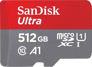 512GB SanDisk Ultra microSDXC 150MB/s +Adapter
