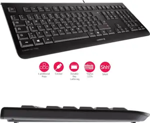 Cherry KC-1000 tipkovnica, USB, crna