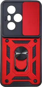 MM TPU HONOR 400 PRO -- ANTI-SHOCK WITH RING crvena