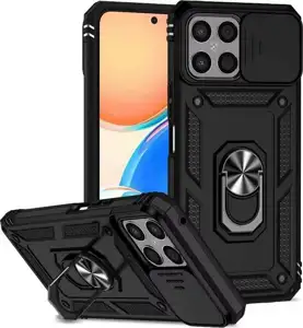 MM TPU IPHONE 17 PRO MAX ANTI-SHOCK WITH RING crna