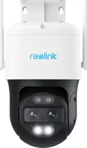 Reolink TrackMix Series W760 - 4K Outdoor Camera, Dual View, Auto-Zoom Tracking, 2.4/5Ghz Wi-Fi, Color Night Vision