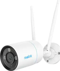 Reolink W330 - 4K Wi-Fi 6 Camera, 2.4/5 GHz Dual-Band Wi-Fi, Color Night Vision, Person/Vehicle/Animal Detection