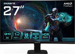 Gigabyte GS27QCA LED 27’ 2560 x 1440 px Quad HD 180 Hz monitor black