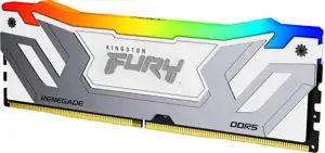CU-DIMM 24 GB DDR5-8400 (silver/white, KF584CU40RWA-24, FURY Renegade RGB, INTEL XMP)