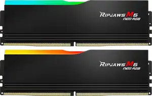 DIMM 64 GB DDR5-6000 (2x 32 GB) Dual-Kit (black, F5-6000J3040G32GX2-RM5NRK, Ripjaws M5 Neo, AMD EXPO)