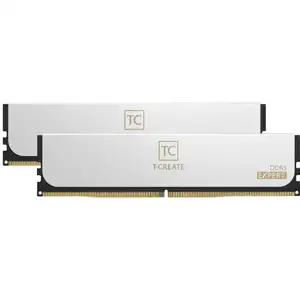 DIMM 64 GB DDR5-6000 (2x 32 GB) Dual-Kit (white, CTCWD564G6000HC34BDC01, T-CREATE EXPERT, INTEL XMP, AMD EXPO)