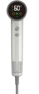 High Speed Hair Dryer, 220V-240V~50-60Hz, 1500W, Ionizer, LCD, 6+circulation mode, 110000RPM, less than 75dB