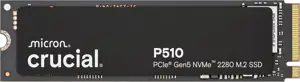Crucial P510 2TB PCle Gen5 NVMe 2280 M.2 SSD