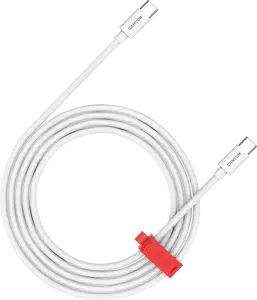 CANYON cable CC60AB C-C 60W Braided 1.2m White