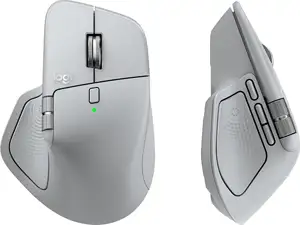 Mouse Logitech MX Master 4, Wireless, Pale Gray