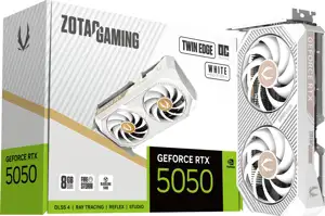RTX 5050 8GB Zotac Twin Edge OC GDDR6 White