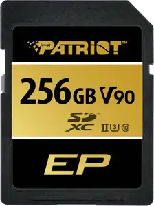 Memory card PATRIOT V90 256GB SDXC UHS-II U3 Class 10 (PEF256GEP92SDX)