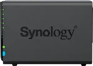 Synology DS225+, Tower, 2-bays 3.5'' SATA HDD/SSD, CPU Inte Celeron J4125 4-core (4-thread) 2.0 GHz, burst up to 2.7 GHz, 2 GB DDR4 non-ECC (expandable up to 6 GB), 1xRJ-45 1GbE LAN, 1xRJ-45 2.5 GbE L
