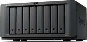Synology DiskStation DS1825+, Tower, 8-BAY 3.5'' SATA HDD/SSD, 2xM.2 2280 NVMe SSD, CPU AMD Ryzen Quad-Core 2.2 GHz, 8GB DDR4, 2xRJ-45 2.5GbE LAN Port, 3xUSB 3.2, 2 x USB-C expansion ports (Expandabl