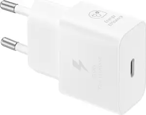 Samsung quick charger 25W power supply incl. Data cable USB Type-C white