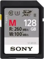 CARD Sony XC M series 128GB UHS-II Class 10 U3 V60