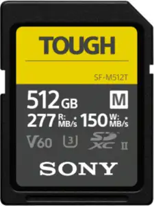 CARD Sony XC M Tough series 512GB UHS-II Class 10 U3 V60