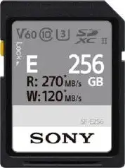 CARD Sony XC E series 256GB UHS-II Class 10 U3 V60