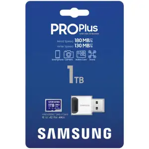 CARD Micro Card 1TB Samsung SDXC PRO Plus (2024) Reader retail