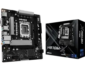 Matična ploča ASRock H810M-X, micro ATX, LGA1851, H810